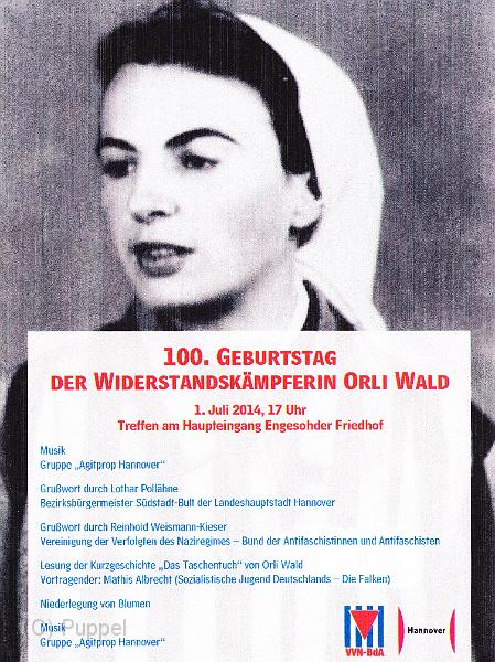 2014/20140701 Friedhof Engesohde 100 GebTag Orli Wald/index.html